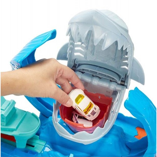 Hot Wheels Robotik Köpek Balığı Renk Değiştiren Oyun Seti GJL12